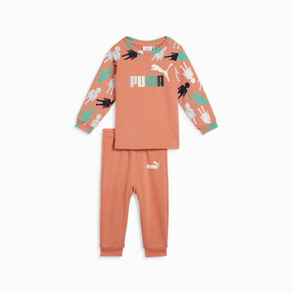 PUMA x PLAYMOBIL® Kleinkinder Jogginganzug Set: Spiel und Style für kleine Entdecker! Dein Mini-Me rockt!